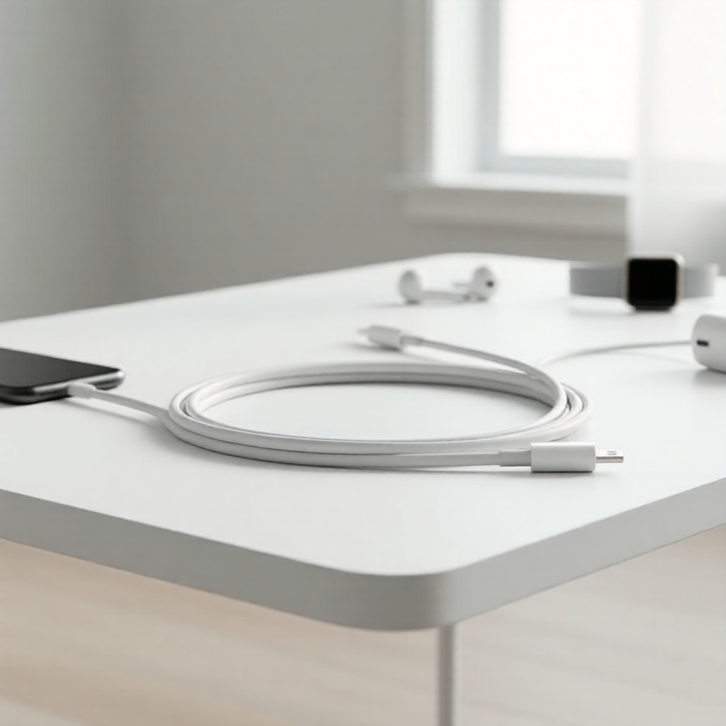 1M 3FT Cáp sạc nhanh 20W USB C sang 8 PIN, vỏ TPE, dùng cho iPhone 14 13 12 11 Pro Max