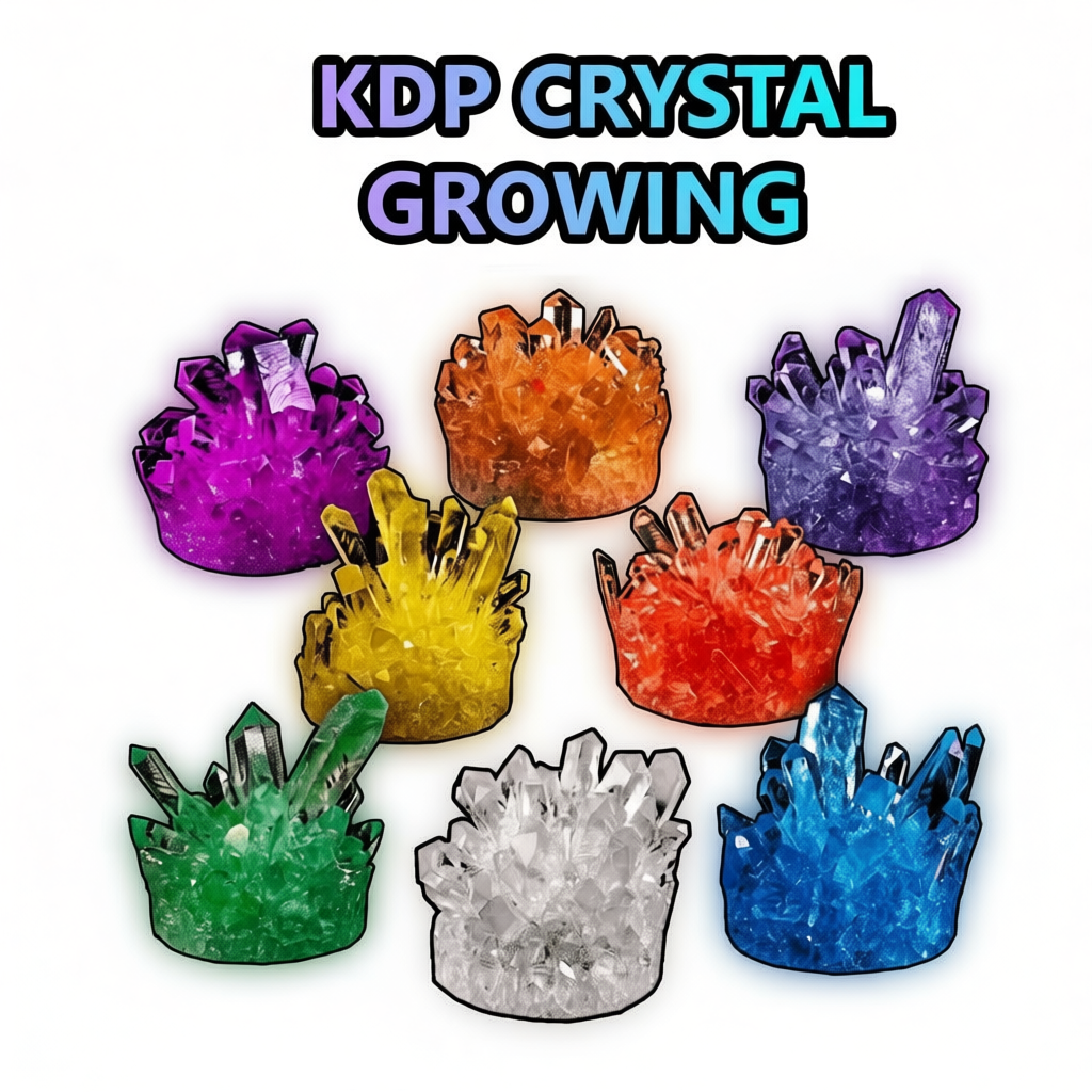 Bộ nuôi tinh thể KDP KH2PO4 dễ nuôi, không cần lọc