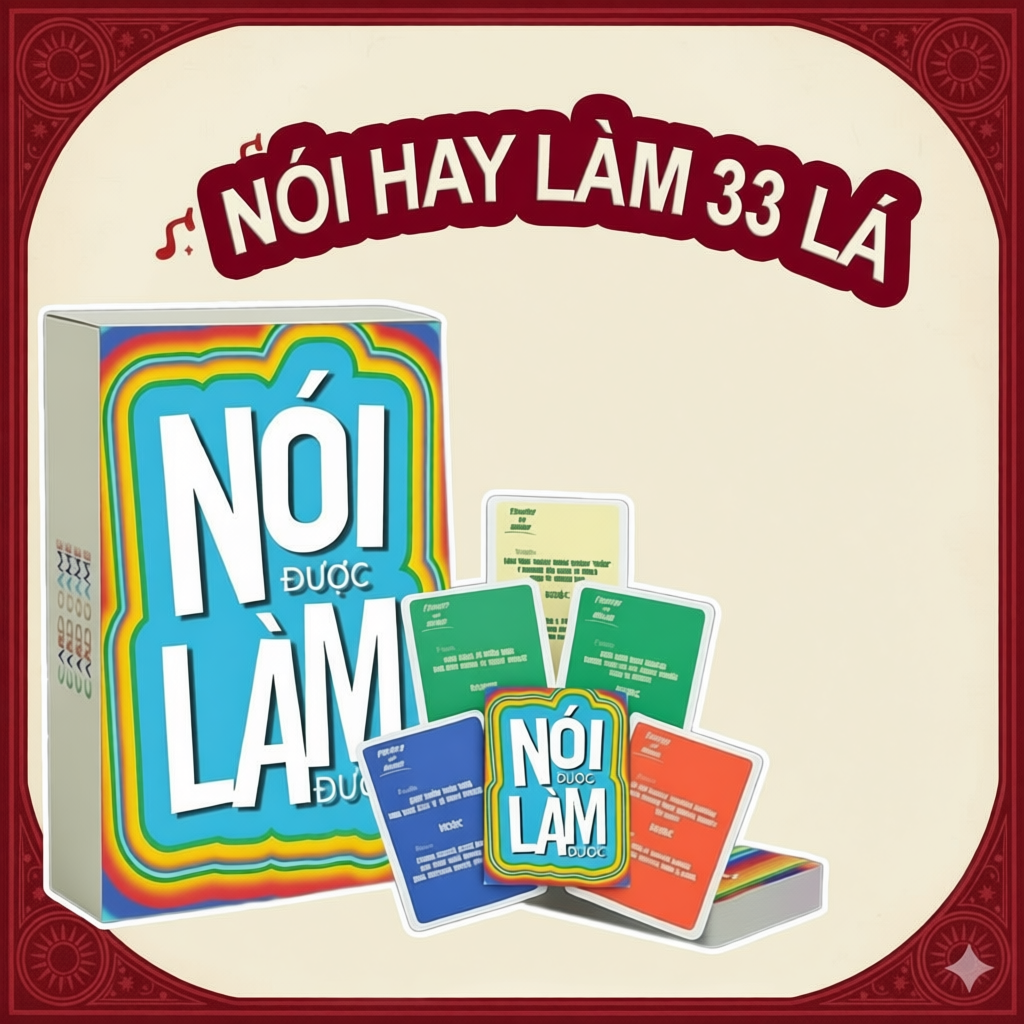 Bộ Bài Nói Hay Làm 33 Lá Thử Thách Sự Thật