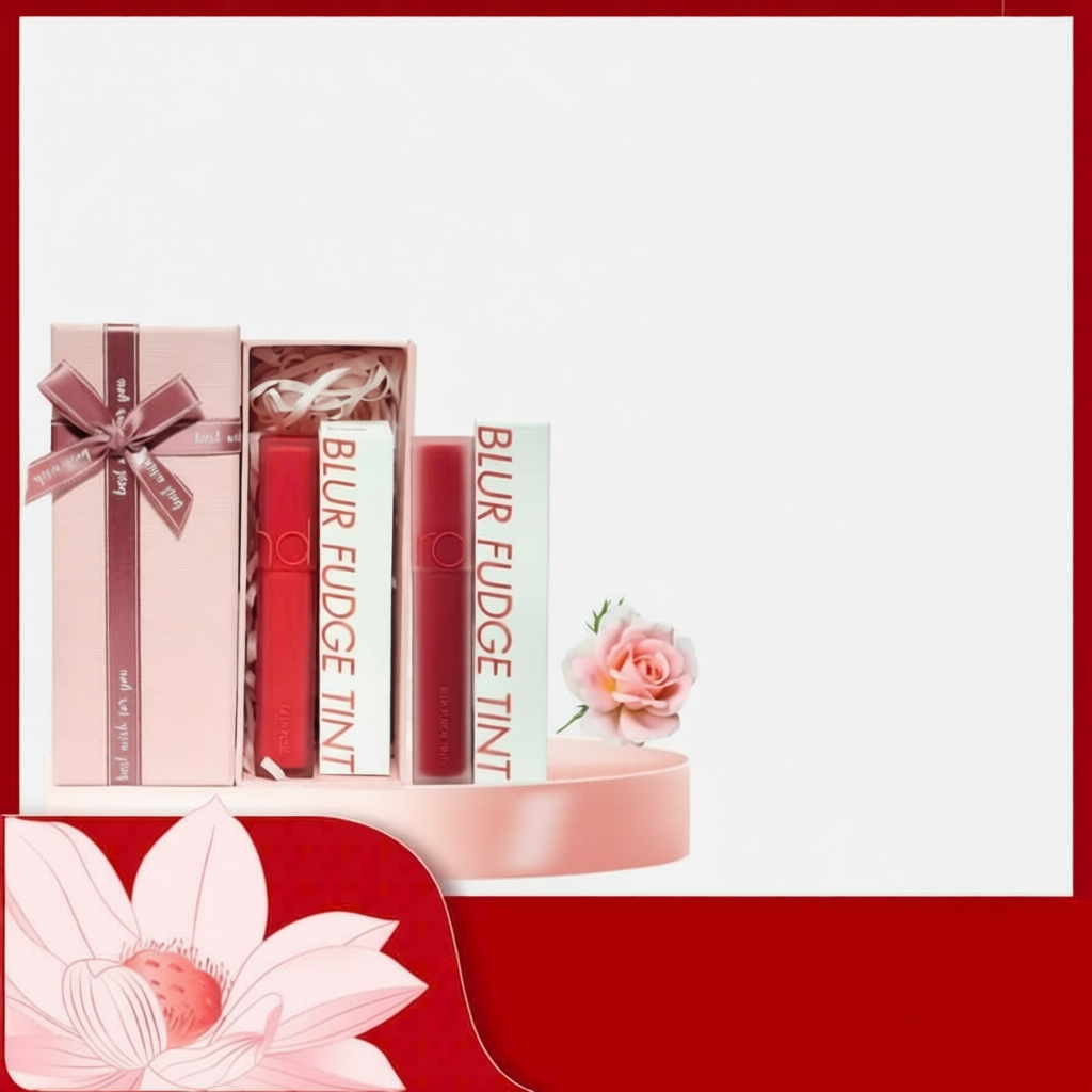 ( SET QUÀ 20/10 MIX SON ) Son Kem Romand Blur Fudge Tint 03-04 -08 5g cho đôi môi mịn mượt Hàn Quốc