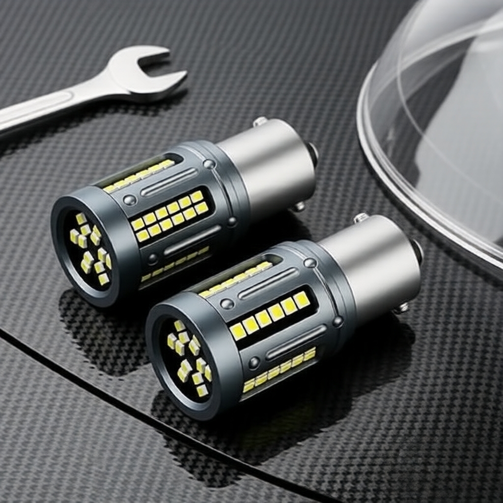 TCYATO 1156 84-SMD Đèn LED Xi Nhan & Phanh 1157 7440 2016 Cho Ô Tô