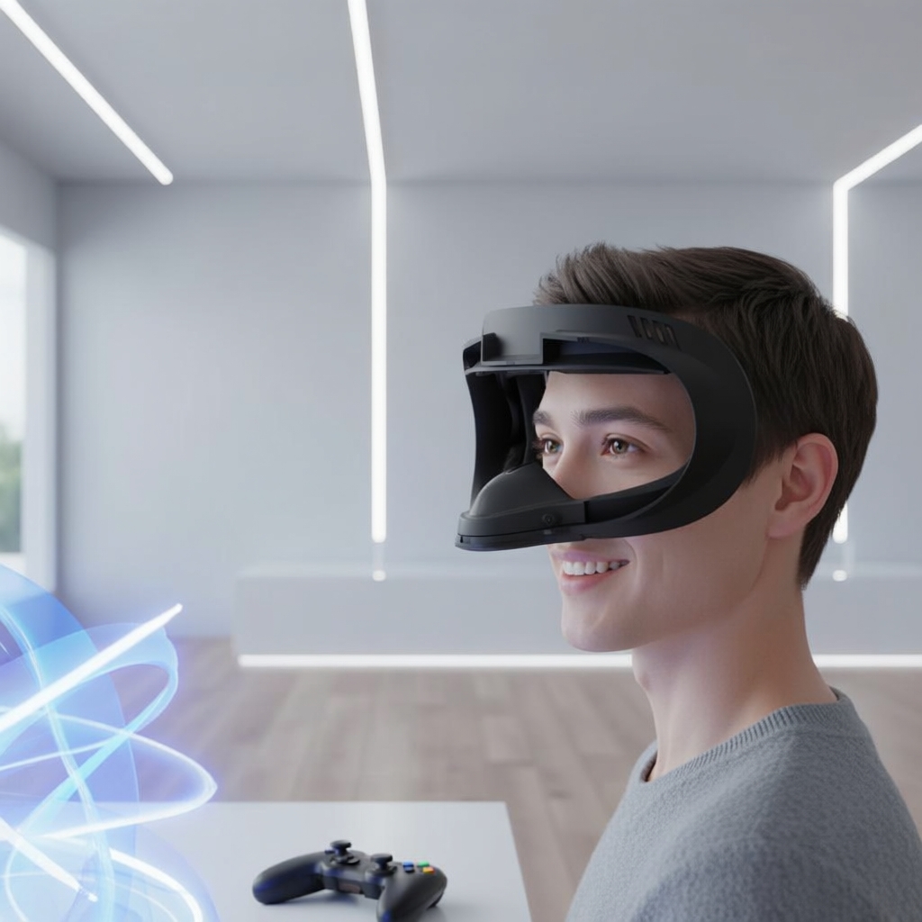 1 cái Giao diện khuôn mặt và đệm mặt Oculus Quest 2, đệm mút PU chống mồ hôi - Phụ kiện VR cho Meta 