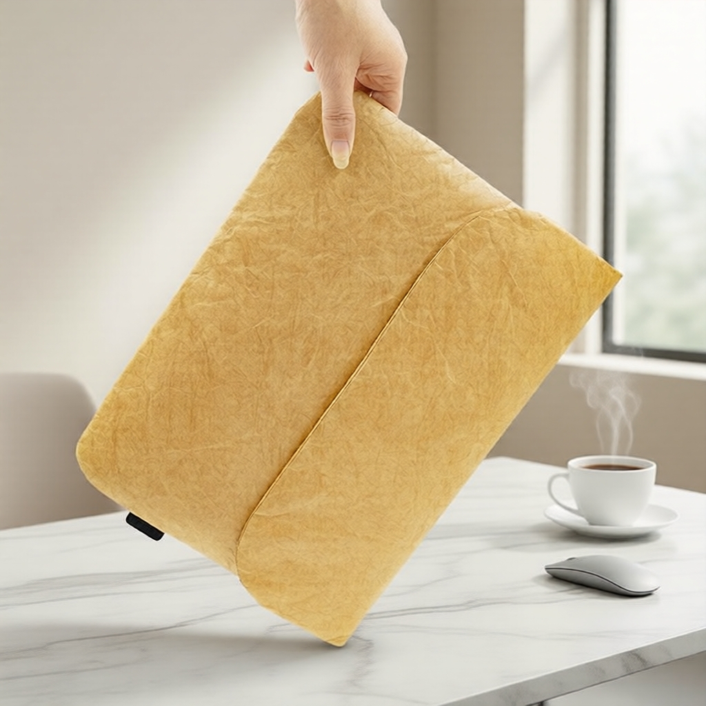  Bao Da Laptop Phong Cách Cổ Điển, Vỏ Bảo Vệ Laptop Chất Liệu Sợi-Giấy Cho MacBook/Dell/Huawei 13.3/14/15.4/16 inch