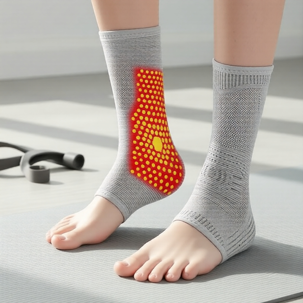 1Piece Dayselect Graphene Mugwort Ankle Brace: Hỗ trợ tự làm nóng, giữ ấm/chống lạnh