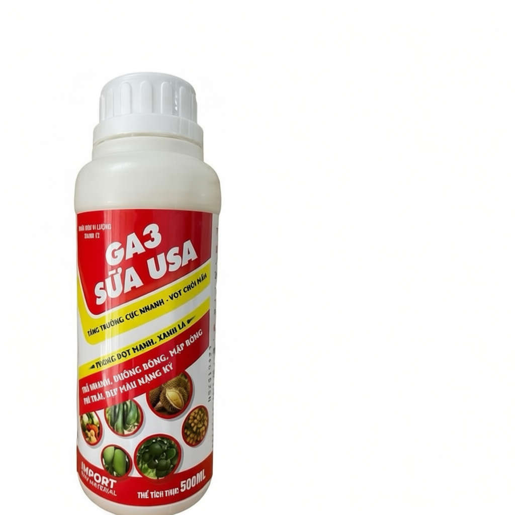 500ml Phân bón GA3 Sữa USA cho cây trồng