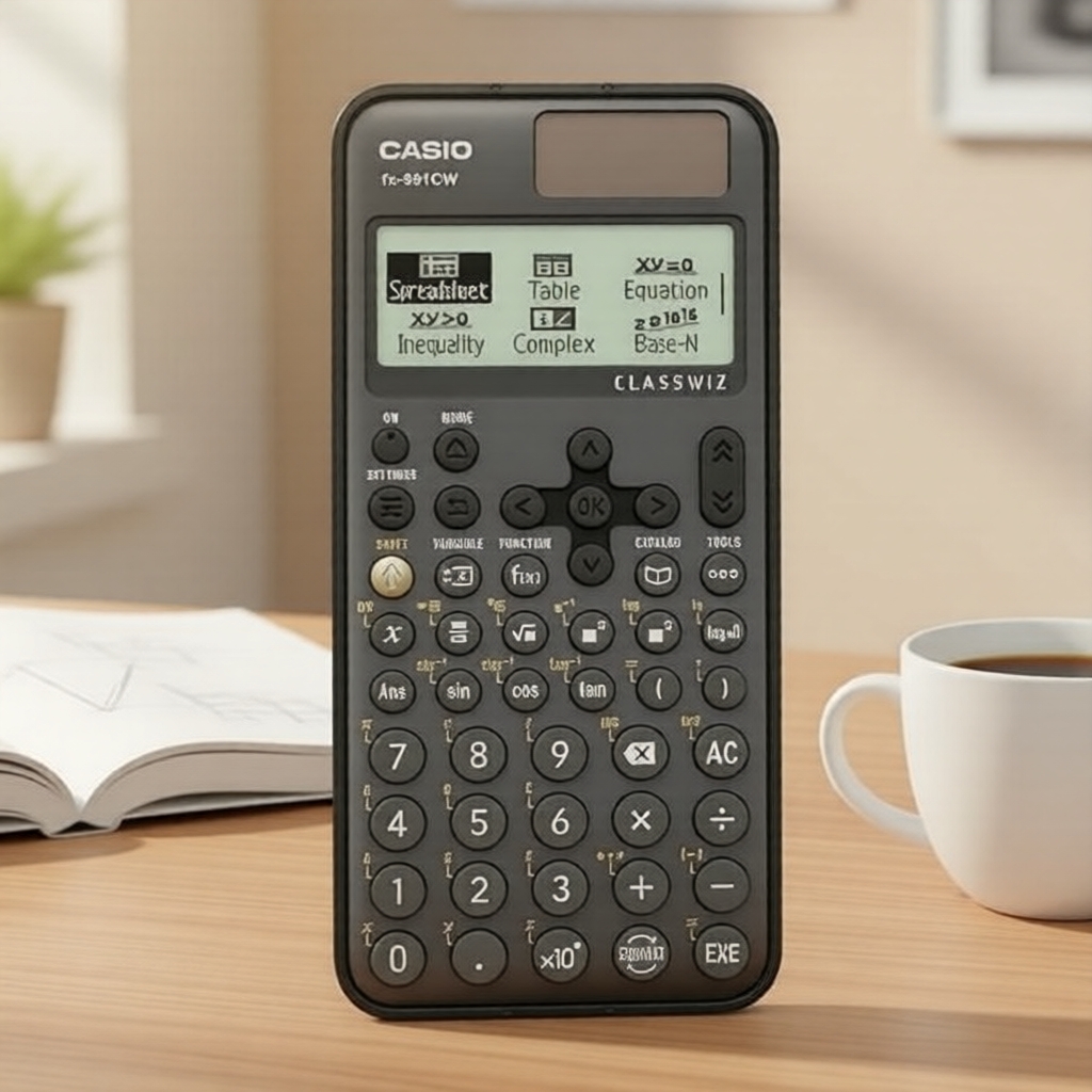 Casio fx-991CW ClassWiz Máy Tính Khoa Học – Chính Hãng, Nhập Liệu Sách Giáo Khoa Tự Nhiên 12 Chữ Số