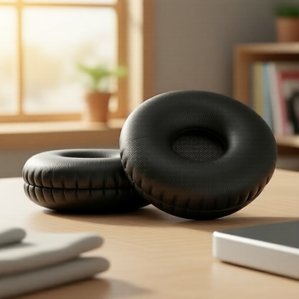 Miếng đệm tai thay thế đệm mút H390 H600 cho tai nghe không dây Logitech H390 H600 H609