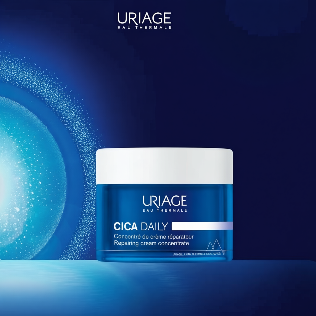 Kem dưỡng ẩm phục hồi URIAGE CICA DAILY REPAIRING CREAM CONCENTRATE 50ml