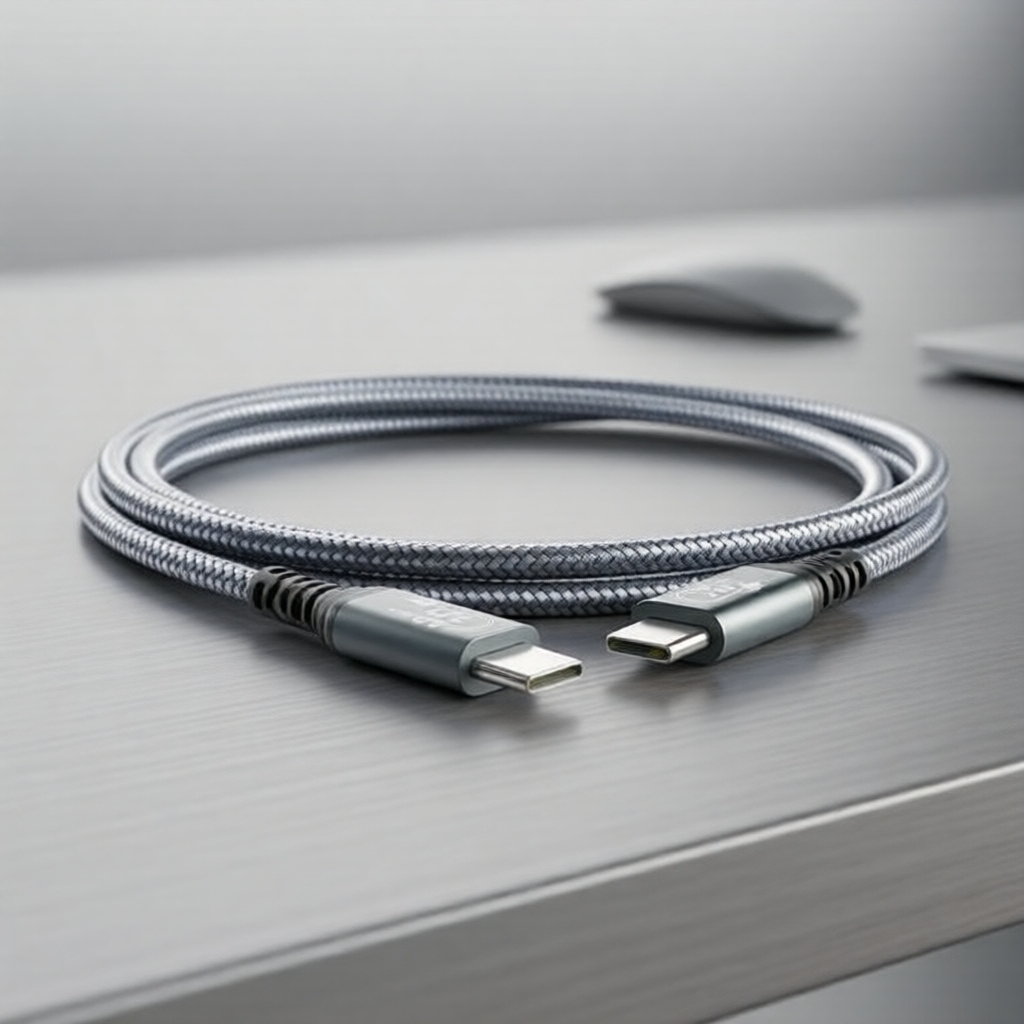 Cáp USB4 240W 40Gbps | Video 8K & Dữ liệu | Type-C đa năng | Cho MacBook, Switch, eGPU