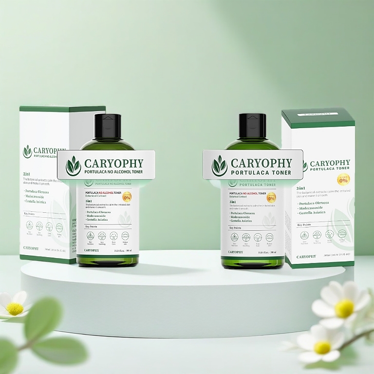 Nước cân bằng CARYOPHY 300ml (Caryophy Portulaca Toner 300ml)