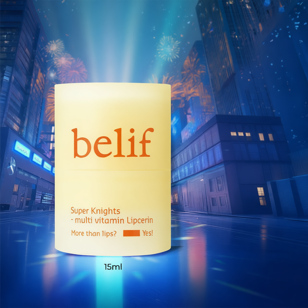[Belif Official] Dưỡng môi bổ sung 4 loại Vitamin belif Super Knights Multi-Vitamin Lipcerin 15ml