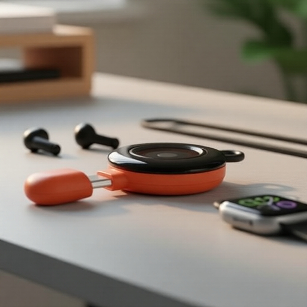 Bộ sạc nhỏ USB-C cho Apple Watch Ultra, Đế sạc không dây di động, Sạc nhanh từ tính cho Apple Watch 