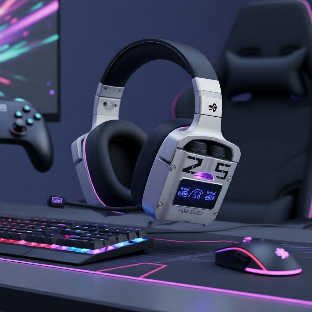 Tai nghe không dây chống nước Senbenbao M25 M25, âm thanh vòm Bluetooth với màn hình LED hiển thị pi