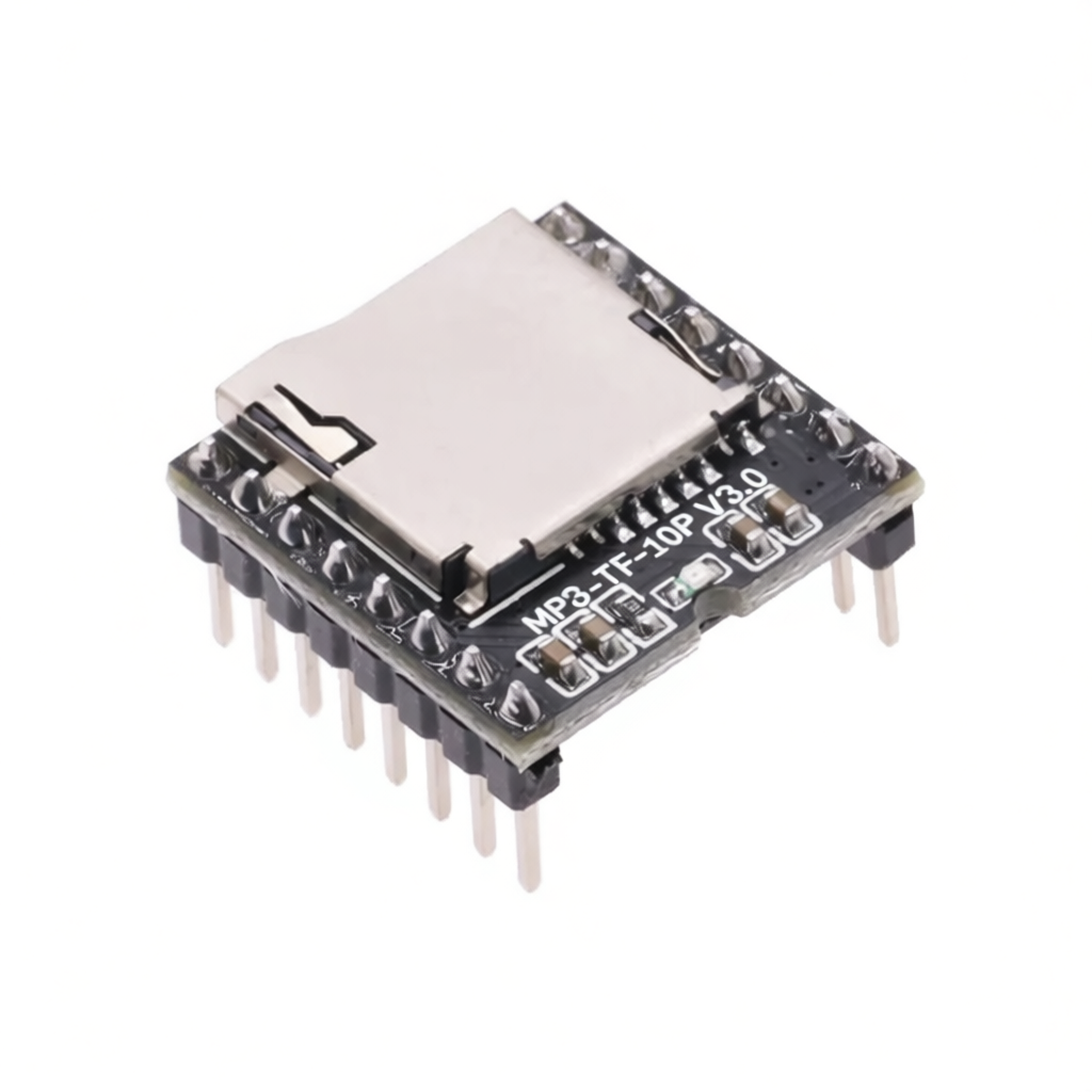 Dfplayer Mini MP3 Player Module MP3 Bảng giải mã giọng nói Hỗ trợ thẻ TF U-Disk IO / Cổng nối tiếp /