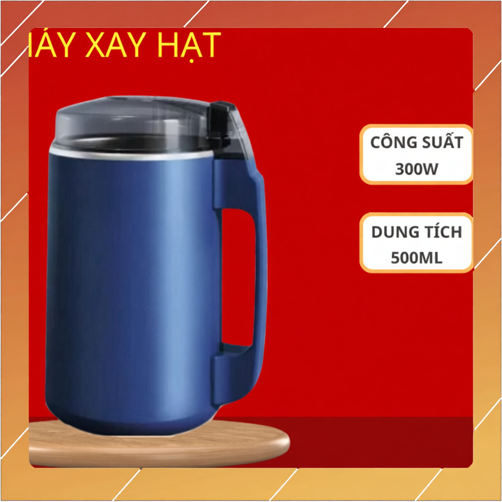 Máy Xay Hạt Khô Đa Năng Công Suất 300W, Xay Bột Ngũ Cốc, Cafe, Thảo Dược, Các Loại Hạt Cực Nhanh