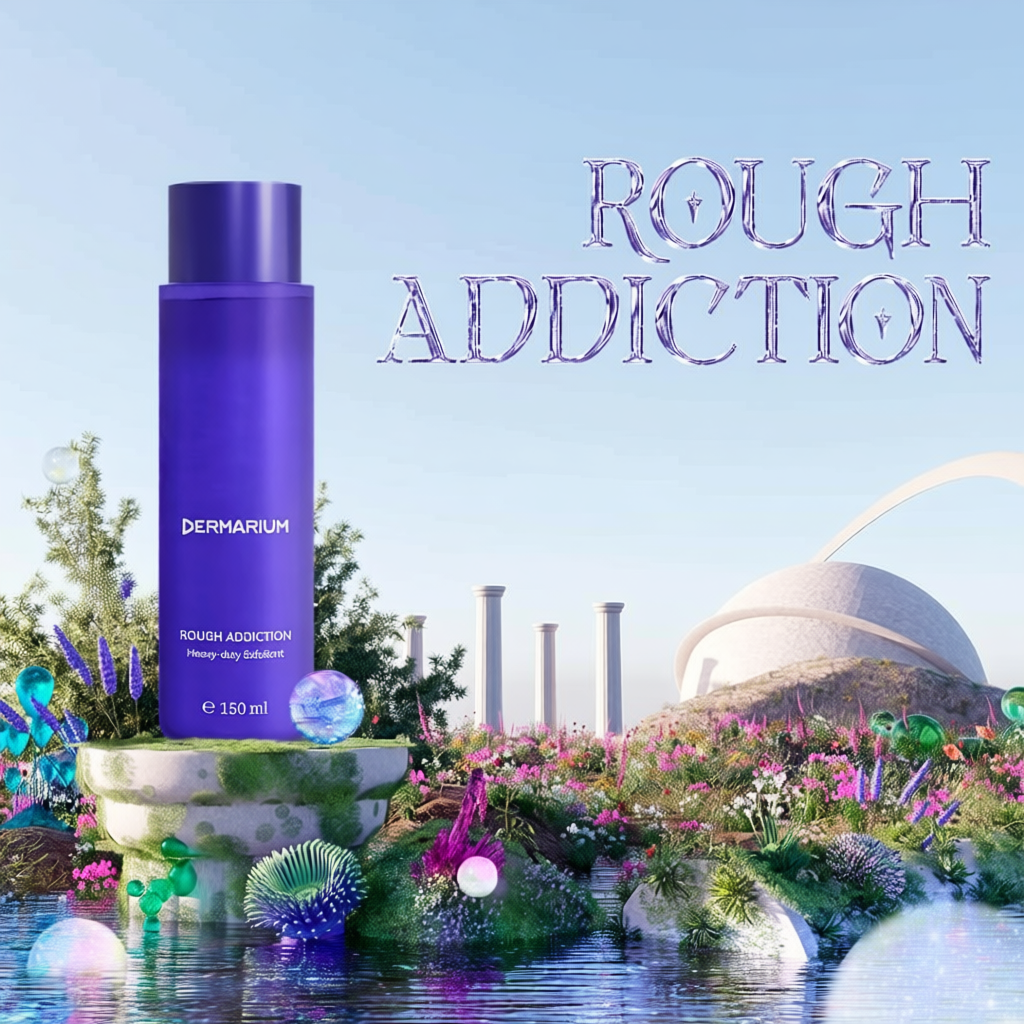 Tẩy Da Chết Dermarium Rough Addiction dung tích 150ml/55ml