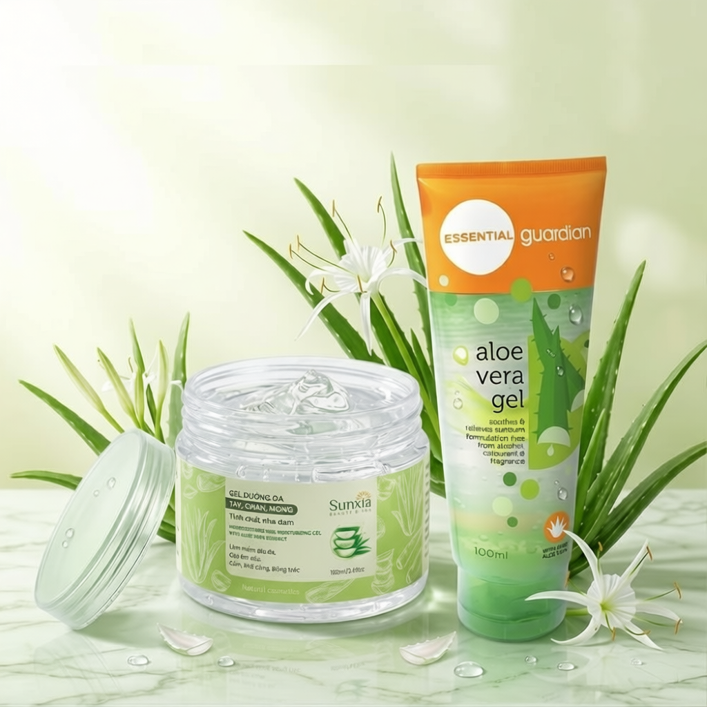 Gel Lô Hội Nha Đam Dưỡng Ẩm, Làm Dịu Vết Cháy Nắng Da Guardian Aloe Vera Gel Malaysia