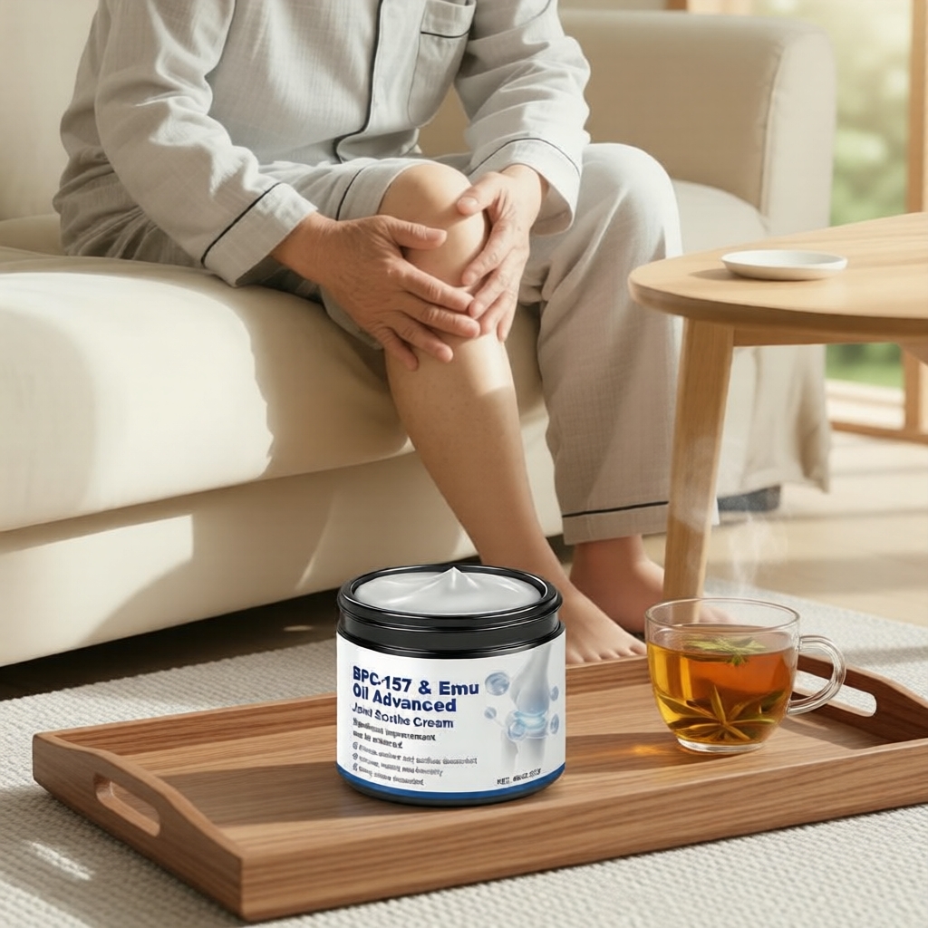 Kem giảm đau khớp BPC-157 60g với Menthol, Nghệ và Axit Hyaluronic