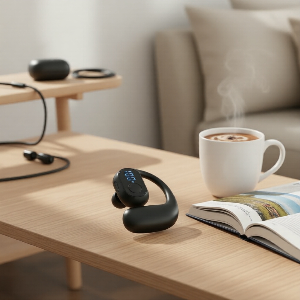 Tai nghe Bluetooth 5.3 OWS KY2 PRO TWS, tai nghe thể thao không dây cho Android, ưu đãi BOGO