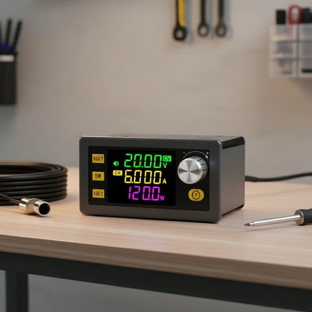 Mô-đun điều chỉnh tăng/giảm điện áp CNC SK120 120W 6A, điều chỉnh điện áp DC, dòng điện không đổi, s