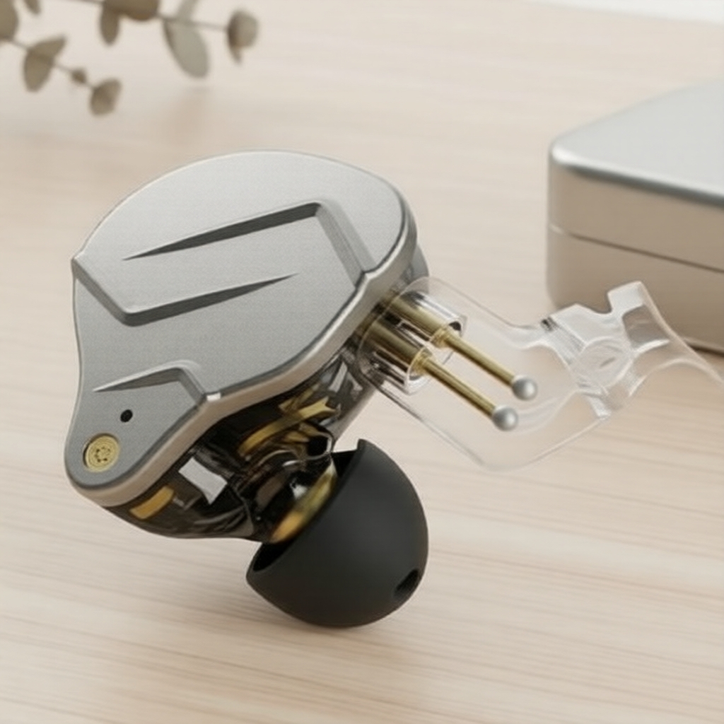 Tai nghe có dây KZ ZSN PRO Sport – 1BA+1DD Hybrid, Bass kim loại Hifi, chống ồn (ZSTX/ZSX/ZS10 PRO)