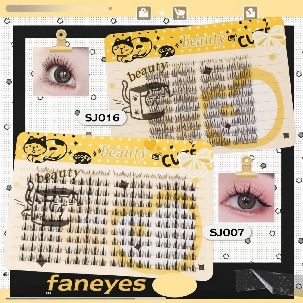 Lông mi giả FANEYES tạo hiệu ứng tự nhiên cho đôi mắt