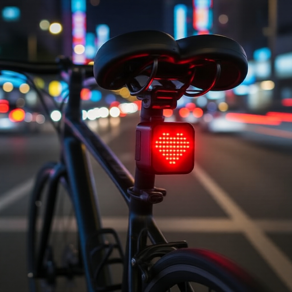 Phong cách sống-Bán chạy nhất- L308 Đèn đuôi biểu cảm 96 COB LED Tự động ngủ thức Đèn Emoji thông mi