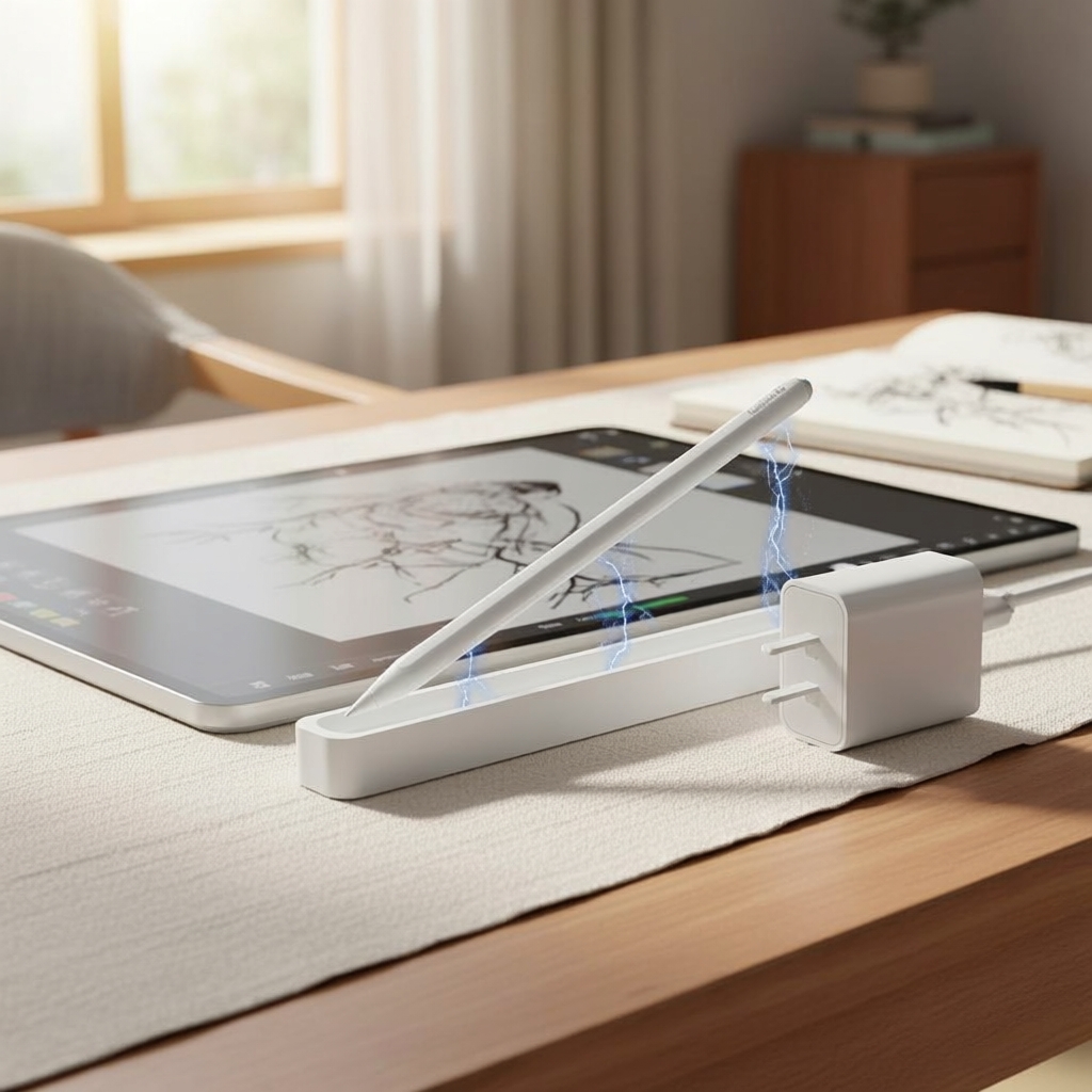 GOOJODOQ Đế sạc tương thích với bút cảm ứng GD13 và Air 4/5 Pro 11/12.9 Mini 6