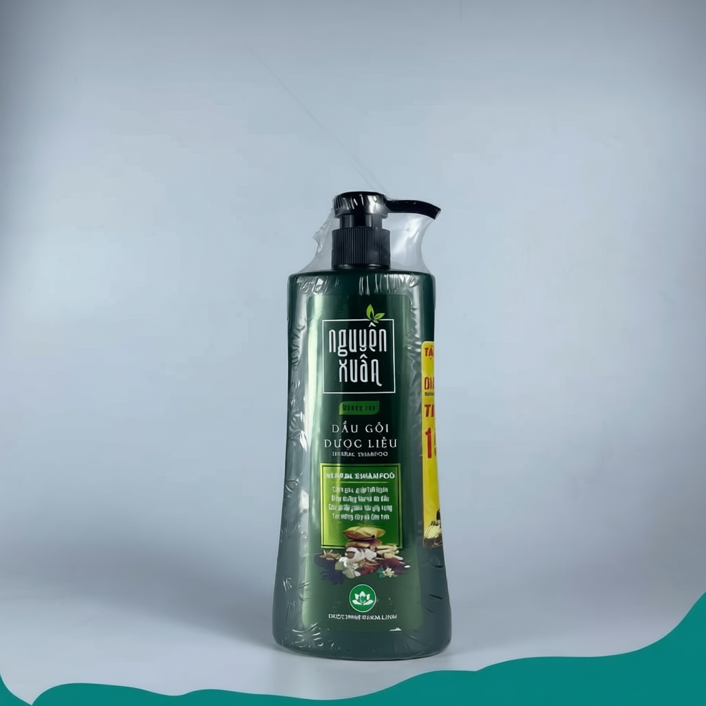 Dầu gội Nguyên Xuân thảo dược dưỡng tóc khỏe mạnh