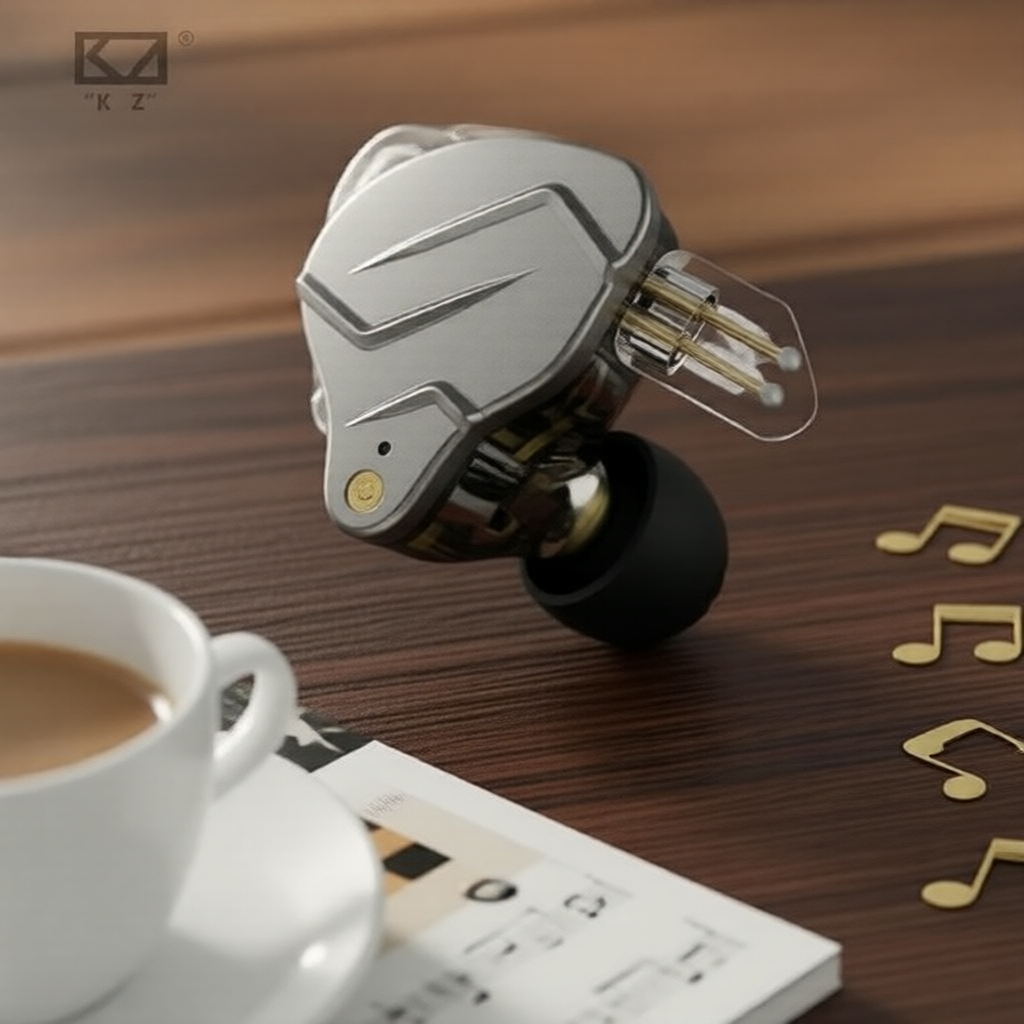 Tai nghe có dây KZ ZSN PRO Sport | Hybrid 1BA+1DD HIFI Bass Chống ồn Kim loại In-Ear | ZSTX/ZSX/ZS10