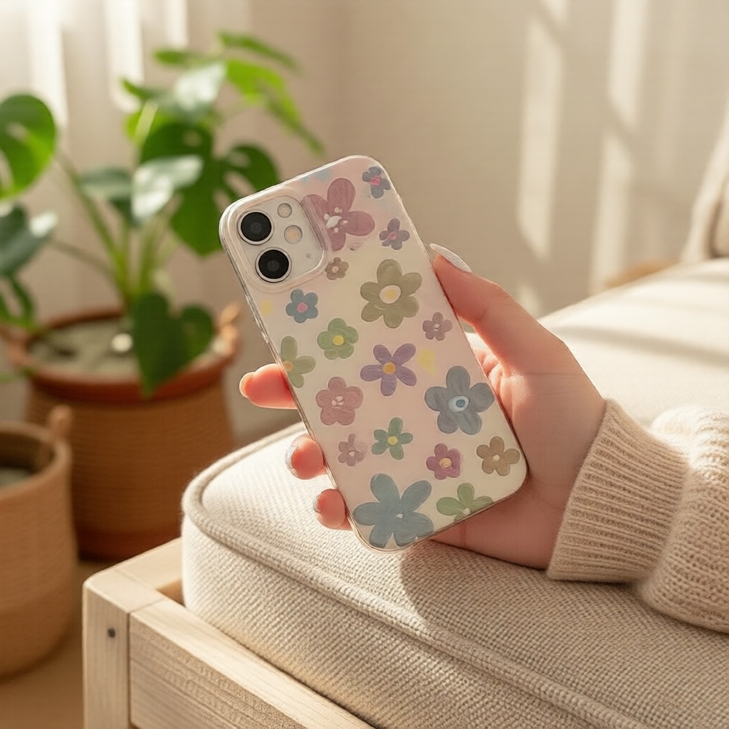 Ốp lưng mềm phủ lông vũ cho iPhone 15 Pro Max, XR, 7P8P, 12 Pro Max, 13 Pro Max, 14, 11, 12, 14, XS 