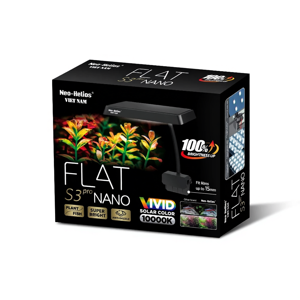Đèn Neo Helios Flat  NaNo S3 Pro và S3 Plus Bản Đặc Biệt Bảo Hành 6 Tháng 1 Đổi 1