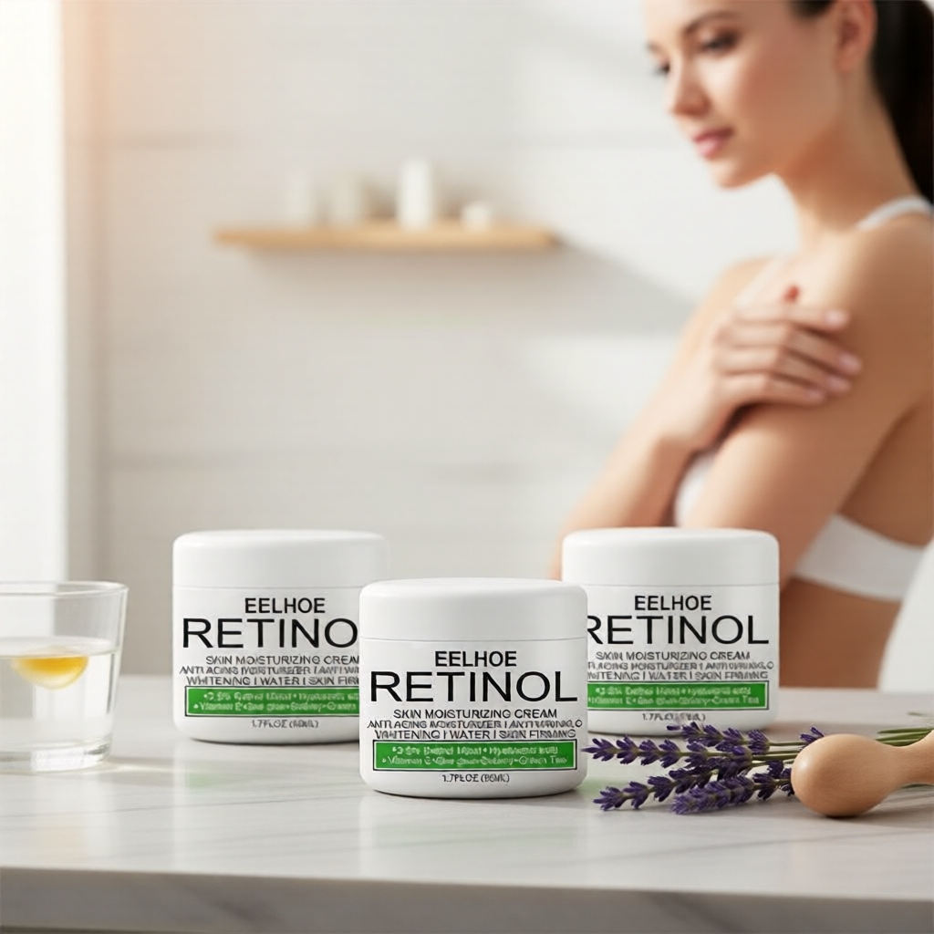 Bộ 3 Kem Retinol EELHOE (Mặt & Cơ Thể) – Làm Sáng & Chỉnh Sửa Đốm Nâu