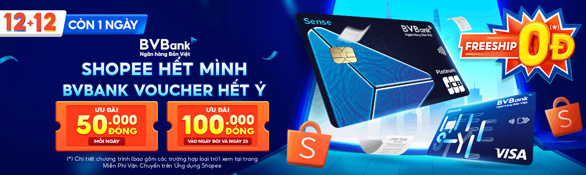 Banner Quảng cáo Web Mua Sắm 1