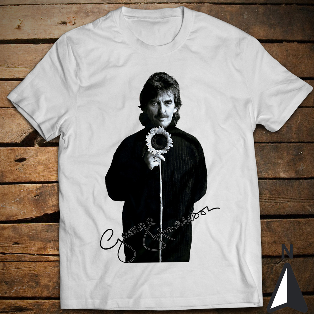 Áo thun âm nhạc cổ điển Here Comes The Sun Abbey Road The Beatles George Harrison