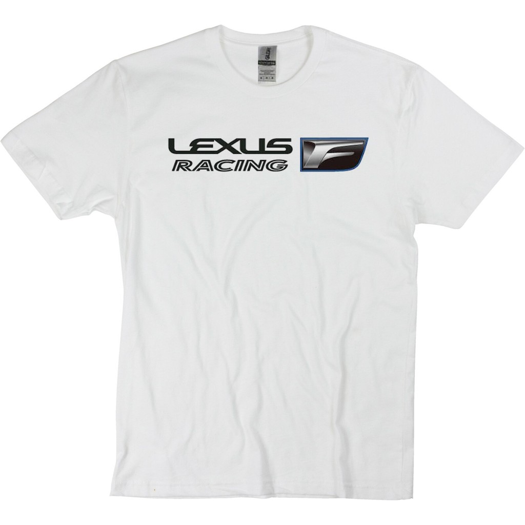 Áo thun Lexus Racing Desain Áo thun Cotton nặng màu đen