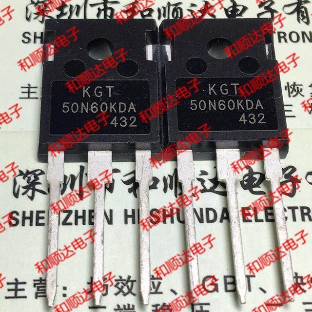 2 chiếc KGT50N60KDA KGT 50N60KDA 50N60 TO-247 50A / 600V Chuyển đổi tốc độ cao IGBT Transistor mới n