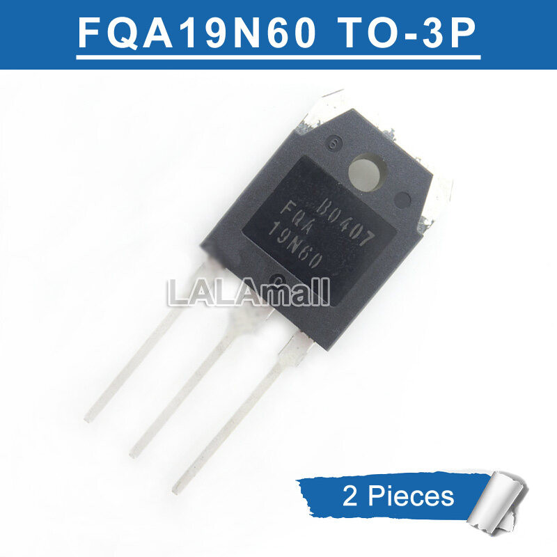 2 chiếc FQA19N60 TO-3P FQA 19N60 TO3P N-kênh 600V / 18.5A MOSFET Transistor mới nguyên bản