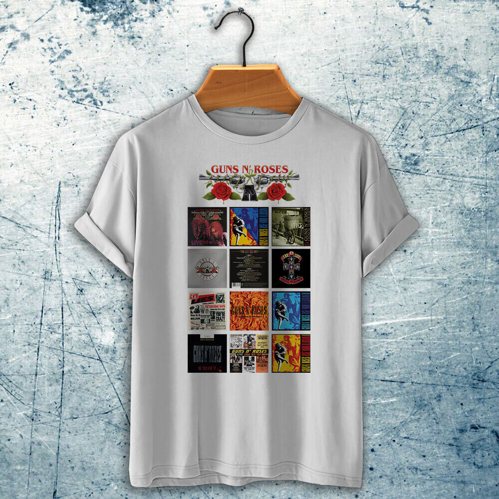 Vintage Áo Dạo Phố Thường Ngày N 'Roses Áo Thun Axl Rose Frank Ferrer Appetite Để Hủy Diệt