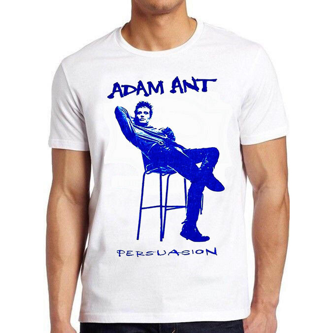 Adam And The Ants Persuasion 70S New Wave Music Band Tee Áo 7300