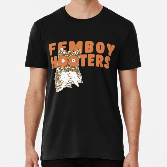 Femboy Hooters Logo cũ Quần áo nam mới Áo thun cổ chữ O nổi bật