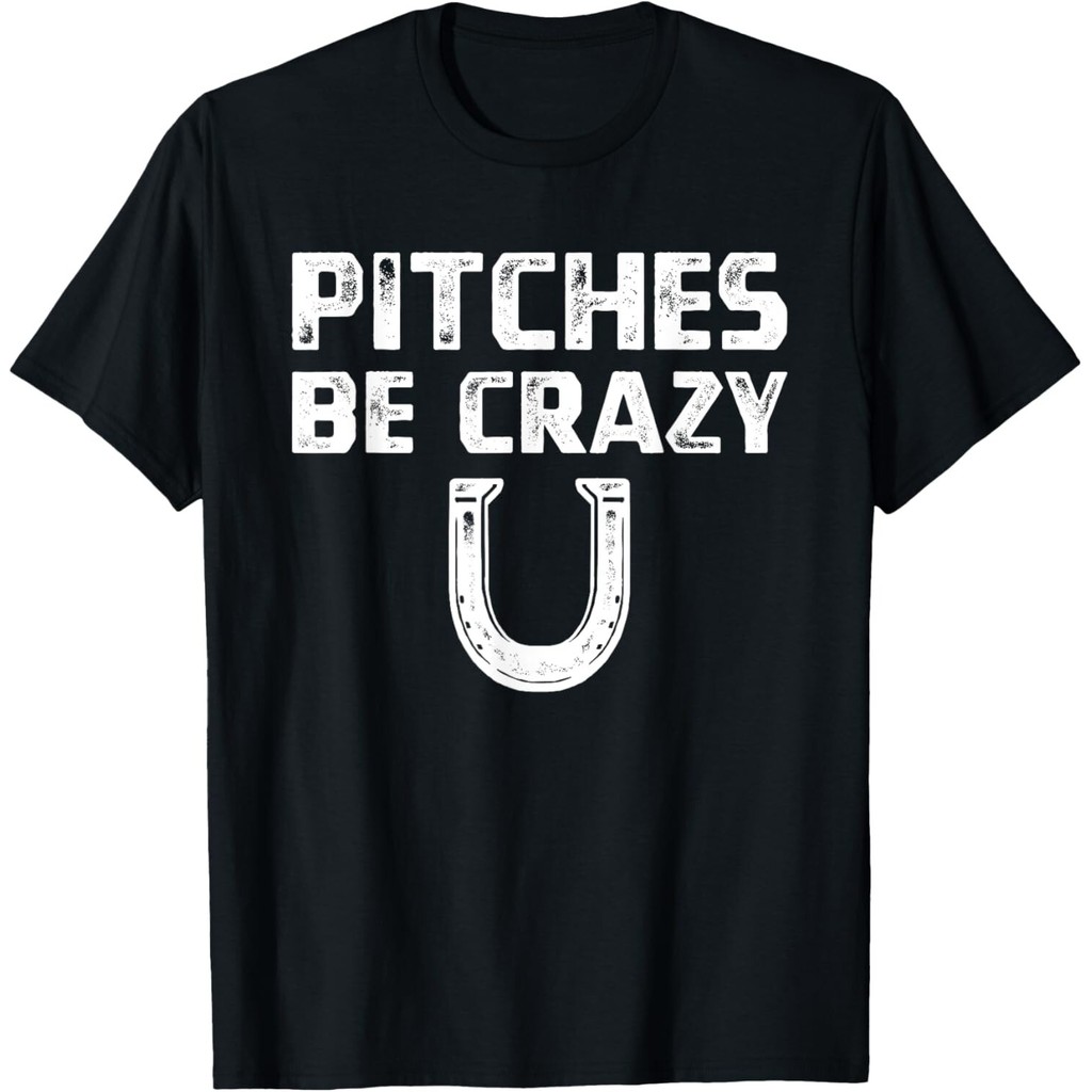 Áo sơ mi Pitches Be Crazy Horseshoe _ Áo thun Pitching Game Tee
