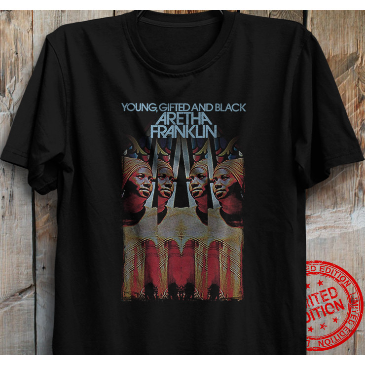 Aretha Franklin Young ed And Black Soul Day Dreaming A Brand New Me Áo thun