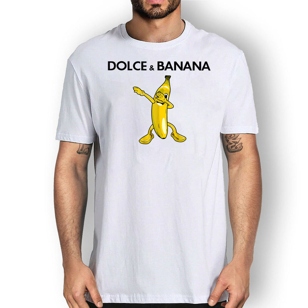 Dolce Chuối Ngộ nghĩnh Áo Chuối Dabbing Graphic Tee Trái Cây Chuối Sarcastic Tee