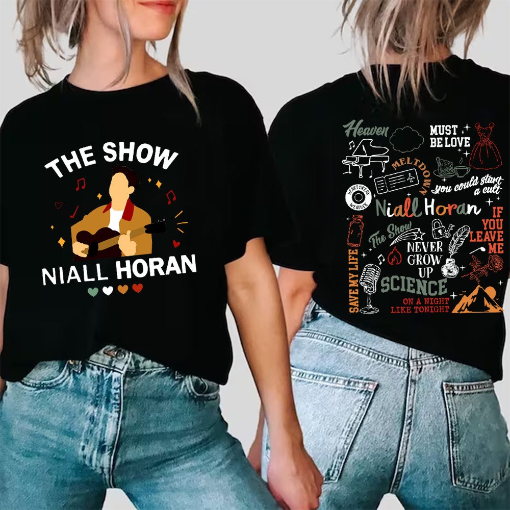 2025 bánh quế cho bạn bè Áo thun nữ The Show Live On Tour Niall Horan Áo sơ mi dạo phố xs-3xl