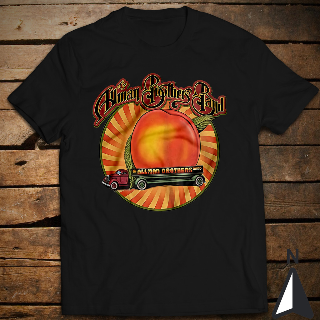 Áo thun Beat Rhythm The Allman Brothers Band Boston Common, 17 / 8 / 71 Không cắm