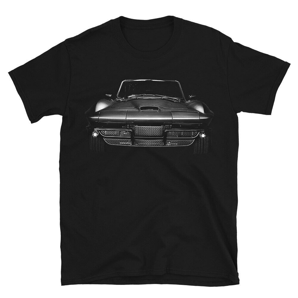 Áo thun Chevy Corvette Zr1 C2 1963 Vintage Roadster 100% Cotton Tee