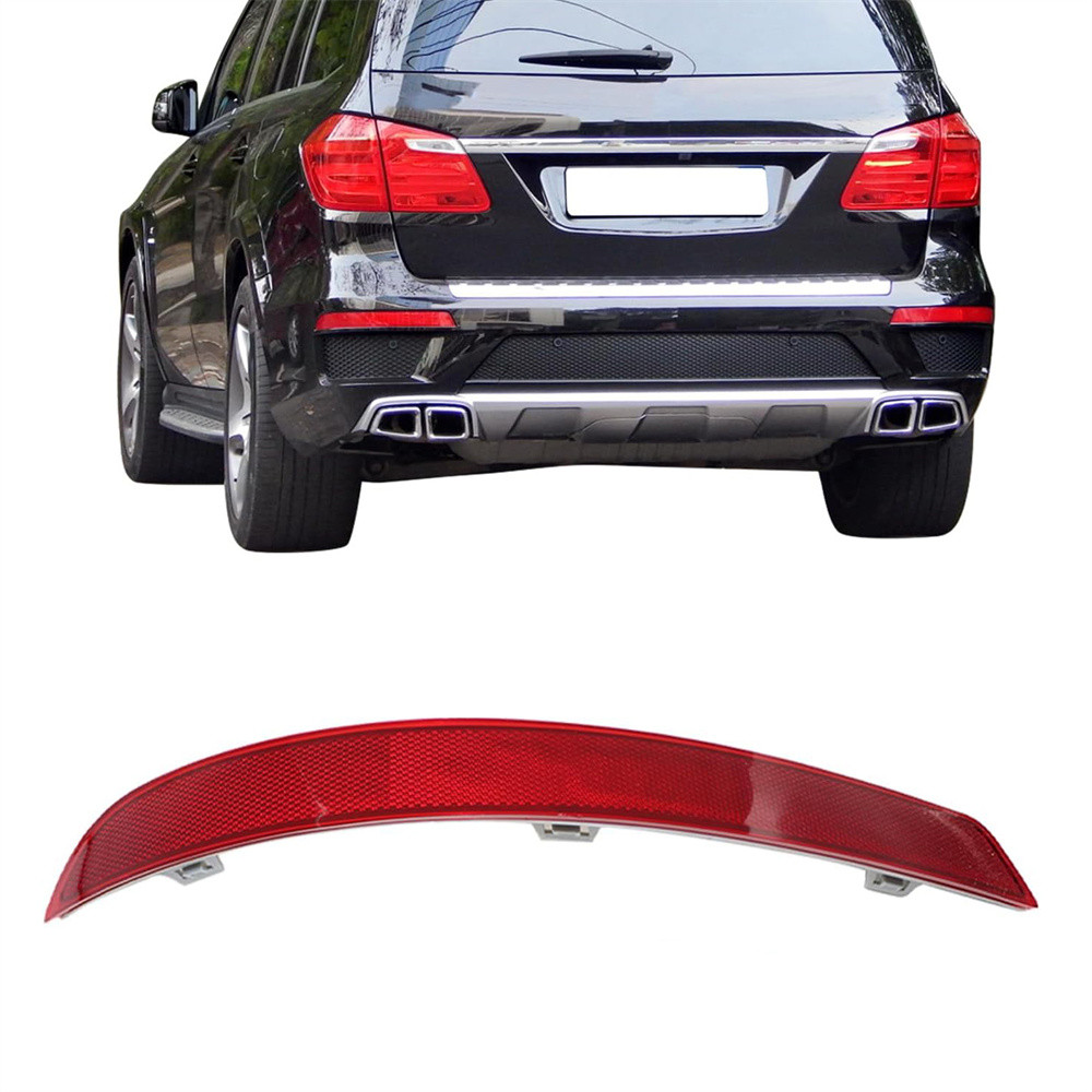 1 × Cản Sau Trái Phản Quang Cho Benz GL CLASS GL350 GL450 GL550 X166 2013-2016