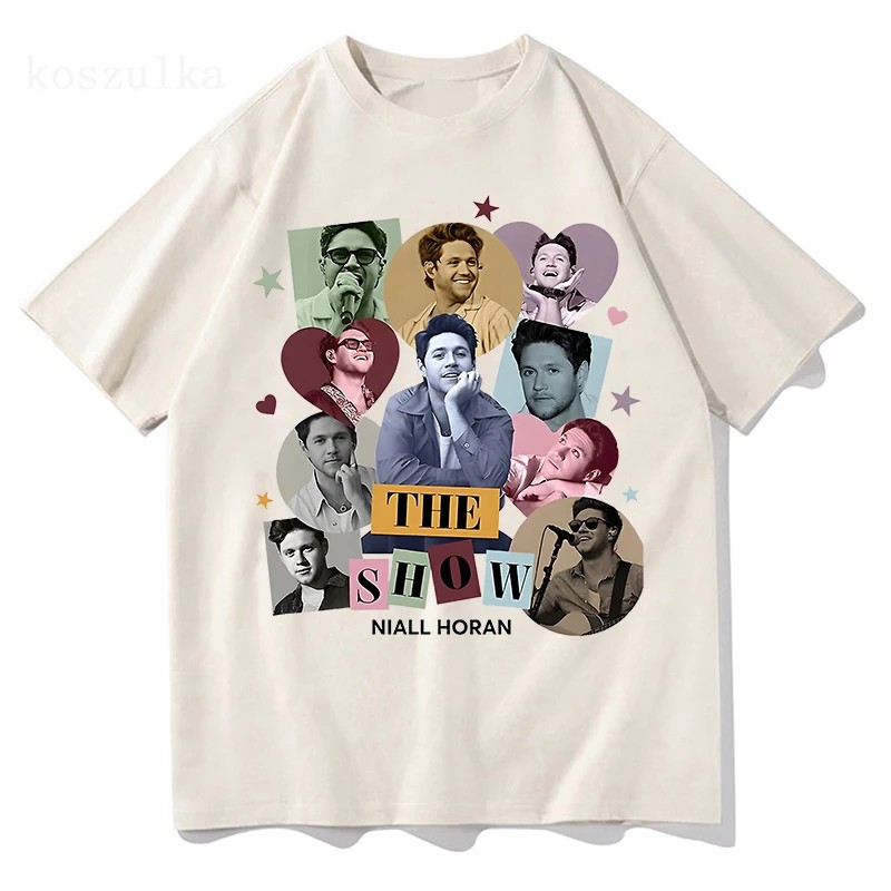 2025 bánh quế cho bạn bè Niall Horan Merch THE SHOW LIVE ON TOUR NIALL HORAN Áo thun xs-3xl