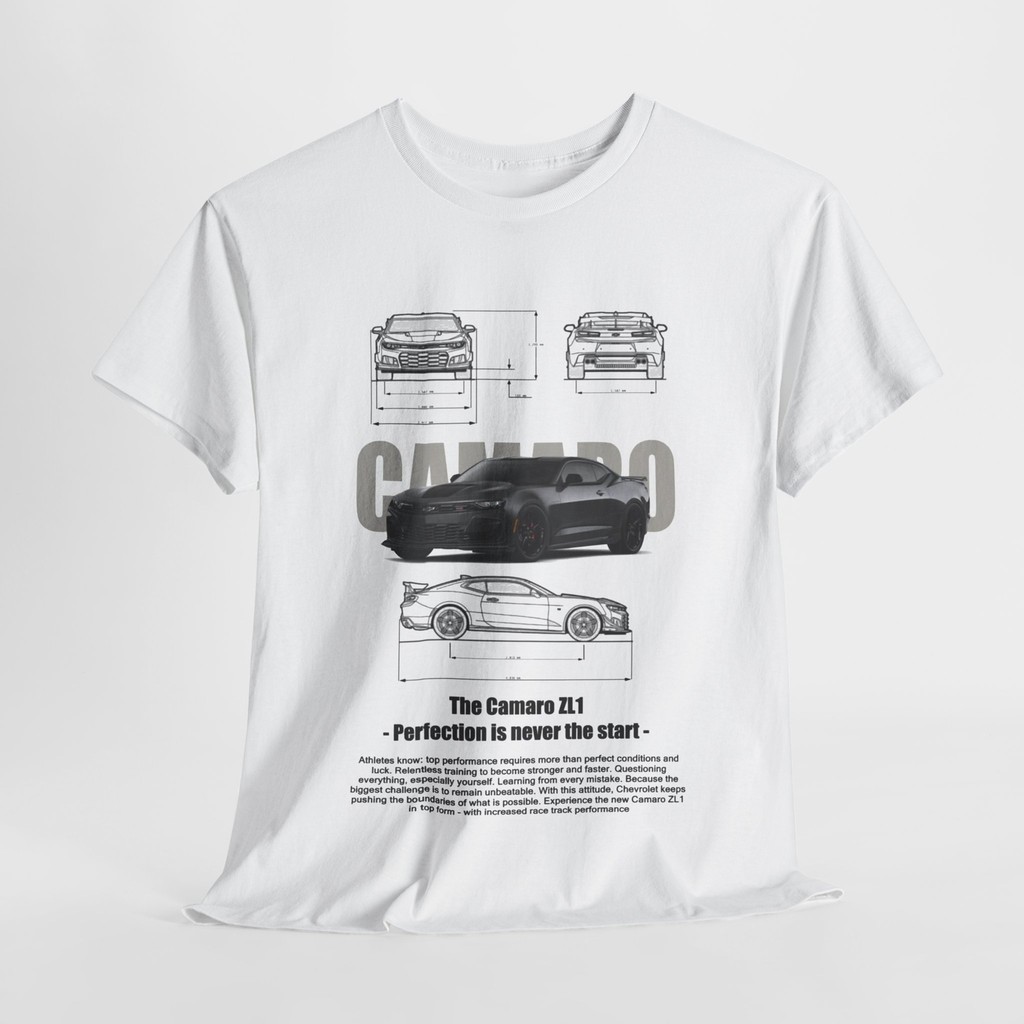 Áo thun - Chevy Camaro Zl1 Graphic Tee Nam - Thiết kế xe hiệu suất Unisex